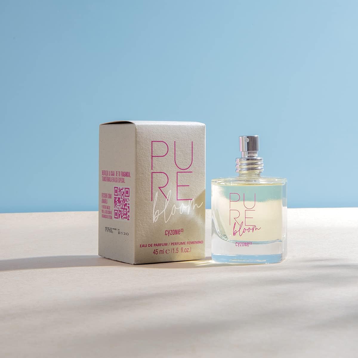 Perfume para dama Pure Bloom de Cyzone 45 ml