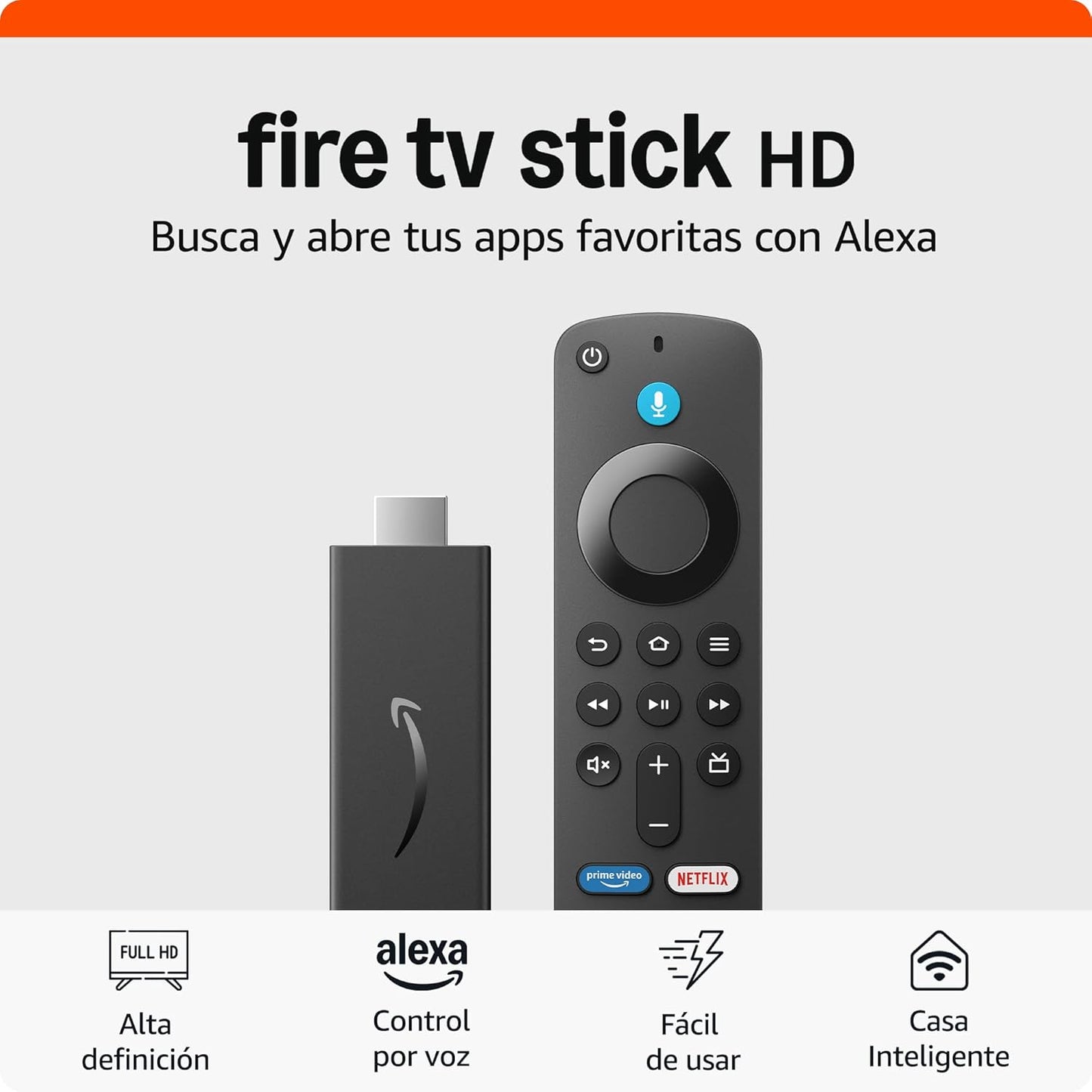 Amazon firestick TV Streaming en HD
