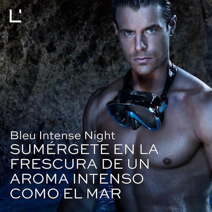 Perfume para caballero Blue Intense Night de LBEL 100 ml