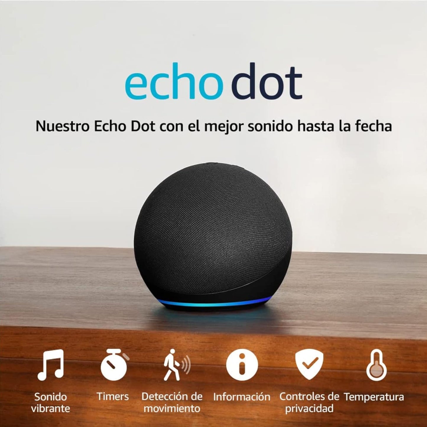 Amazon Echo Dot 5ta generación Bocina inteligente con Alexa